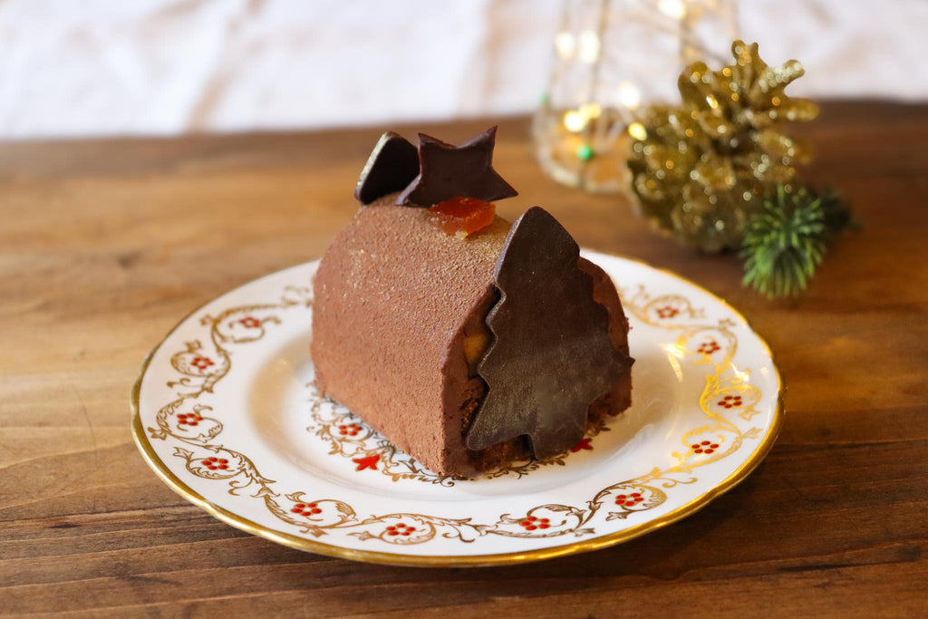 bûchette chocolat orange