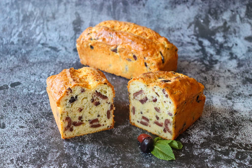 Cake salé olives et menthe