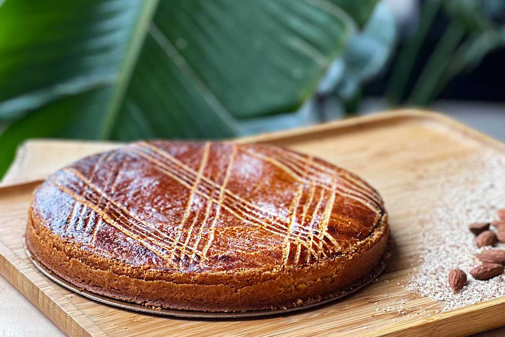 Gâteau basque 6 personnes, gâteau à l'amande