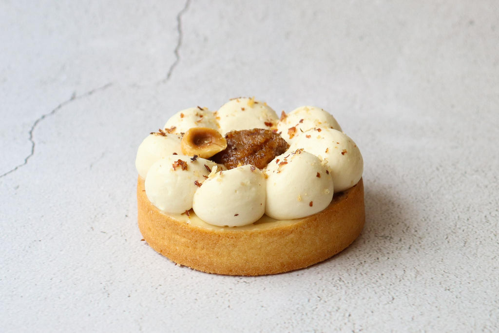 Tartelette à l'érable et praliné noisette érable