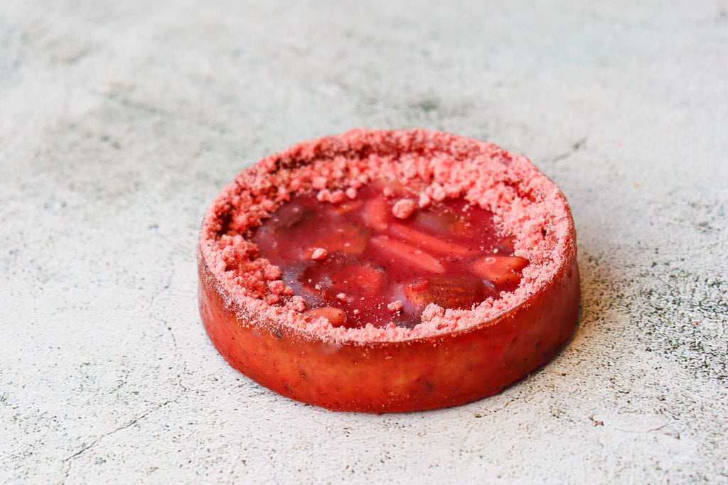 Tartelette aux pralines roses